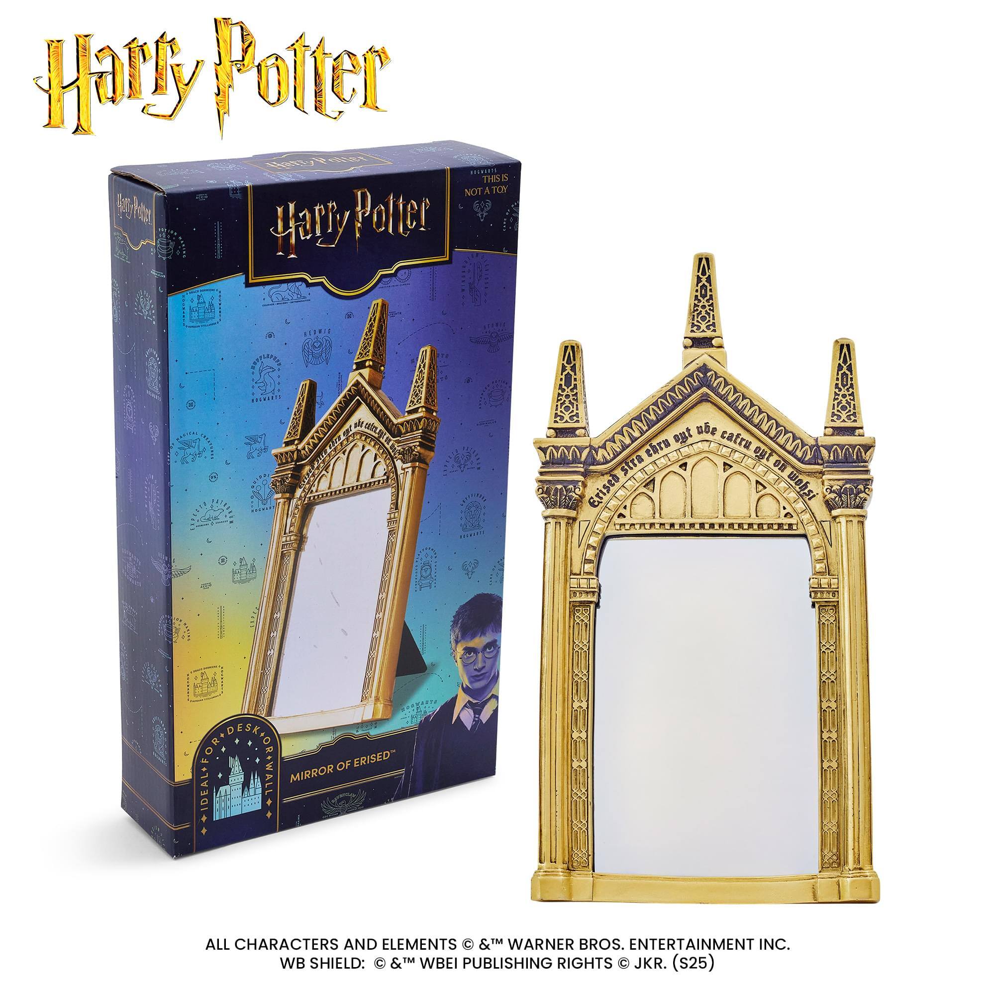 Harry Potter

Harry Potter

NOT A TOY

Mirror of Erised

ALL CHARACTERS AND ELEMENTS © & TM WARNER BROS. ENTERTAINMENT INC. WB SHIELD: © & TM WBEI PUBLISHING RIGHTS © JKR. (S25)