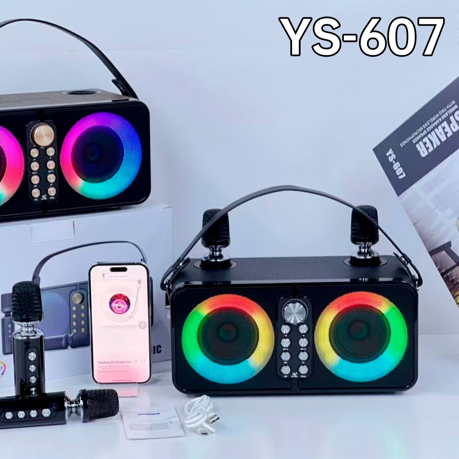 YS-607 TWO WITH KARAOKE WIRELESS YS-607 SPEAKER

Starboy
You