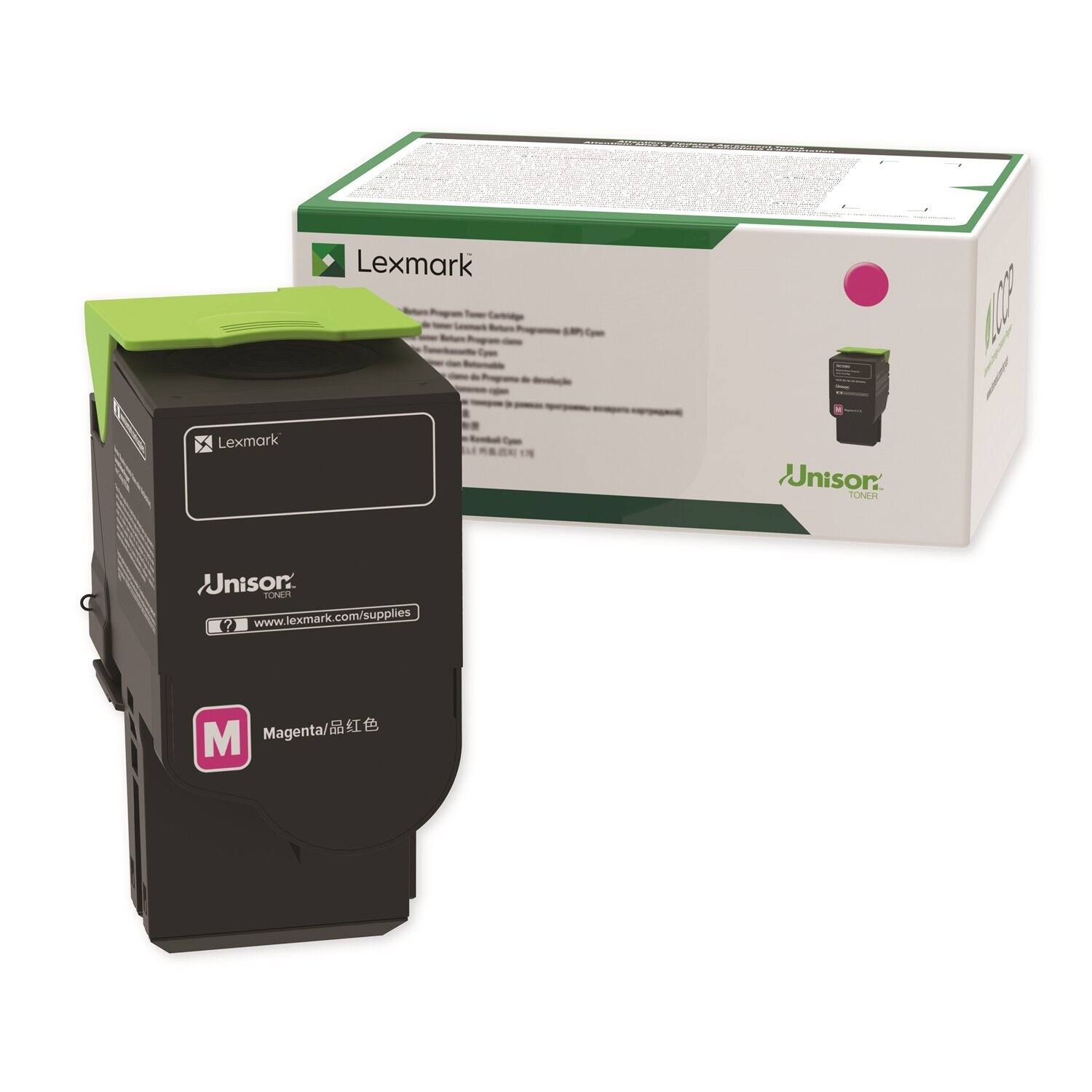 Lexmark K Lexmark - 1N Unison TONE Unison TONEA (www.lexmark.com/supplies 3 M Magenta