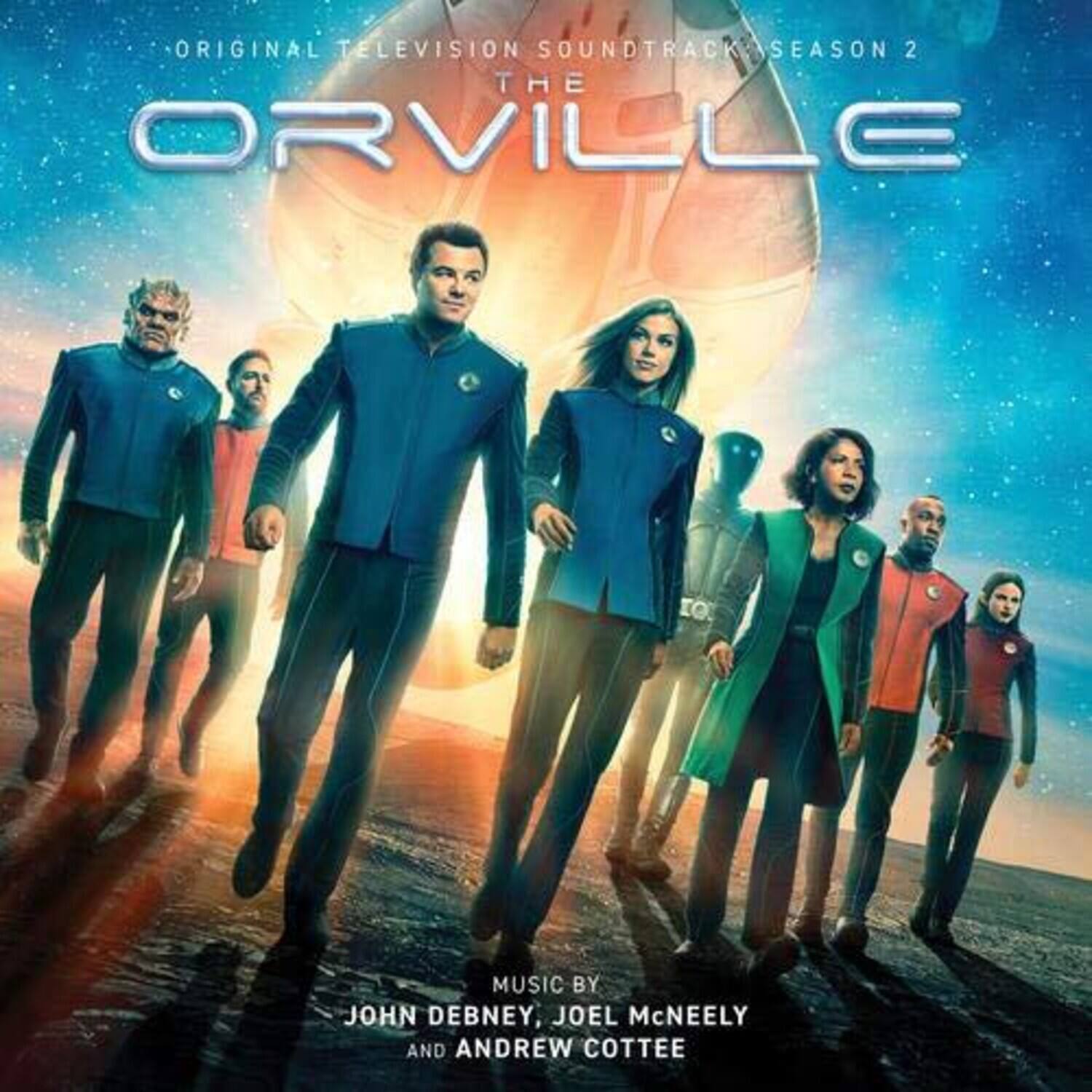 Original Television Soundtrack Season 2  
The Orville  
Music by John Debney, Joel McNeely, and Andrew Cottee