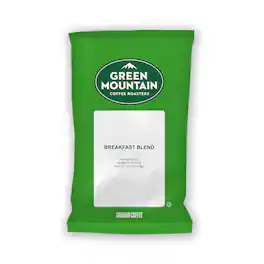 Green Mountain - Breakfast Blend Ground Coffee Packs, 2.2 oz., Light Roast, 100/Carton (4432)