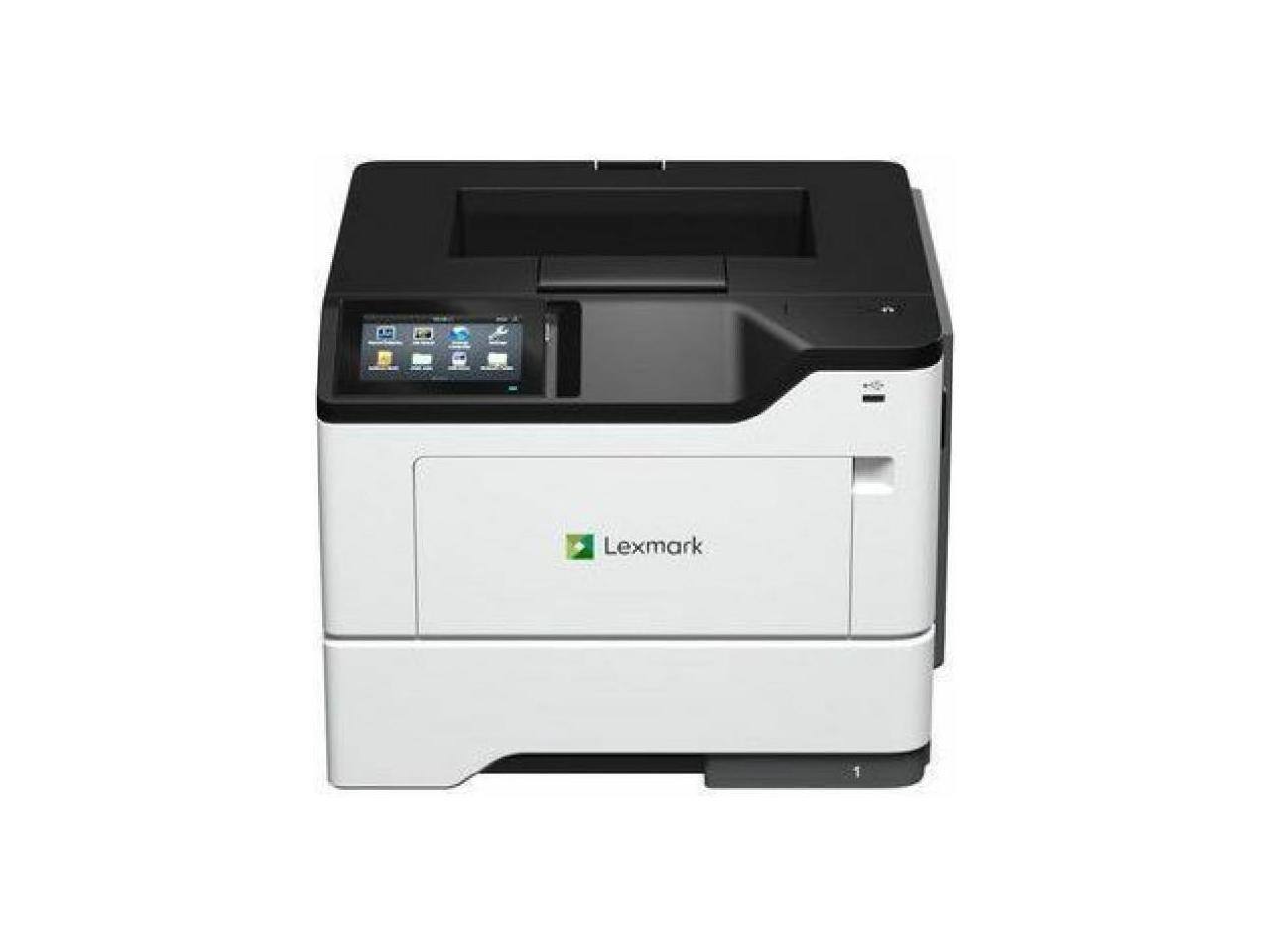 Alt View 6. Lexmark - Lexmark MS632dwe Desktop Wired Laser Printer - Monochrome - TAA Compliant - 50 ppm Mono - 1200 x 1200 dpi Print - 650 - Monochrome.
