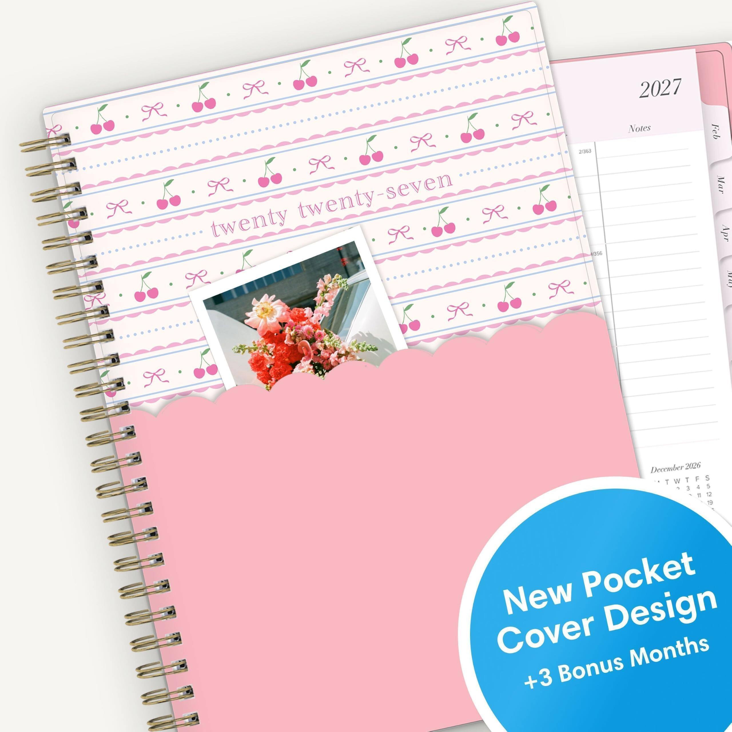 N  
N  
twenty twenty-seven twenty  
2963 356  
2027 Notes  
Feb Mar Apr  
COOL  
December 2026 TWTFS T 1345 5 4 5 1 12 9  
New Pocket Cover Design Bonus Months +3
