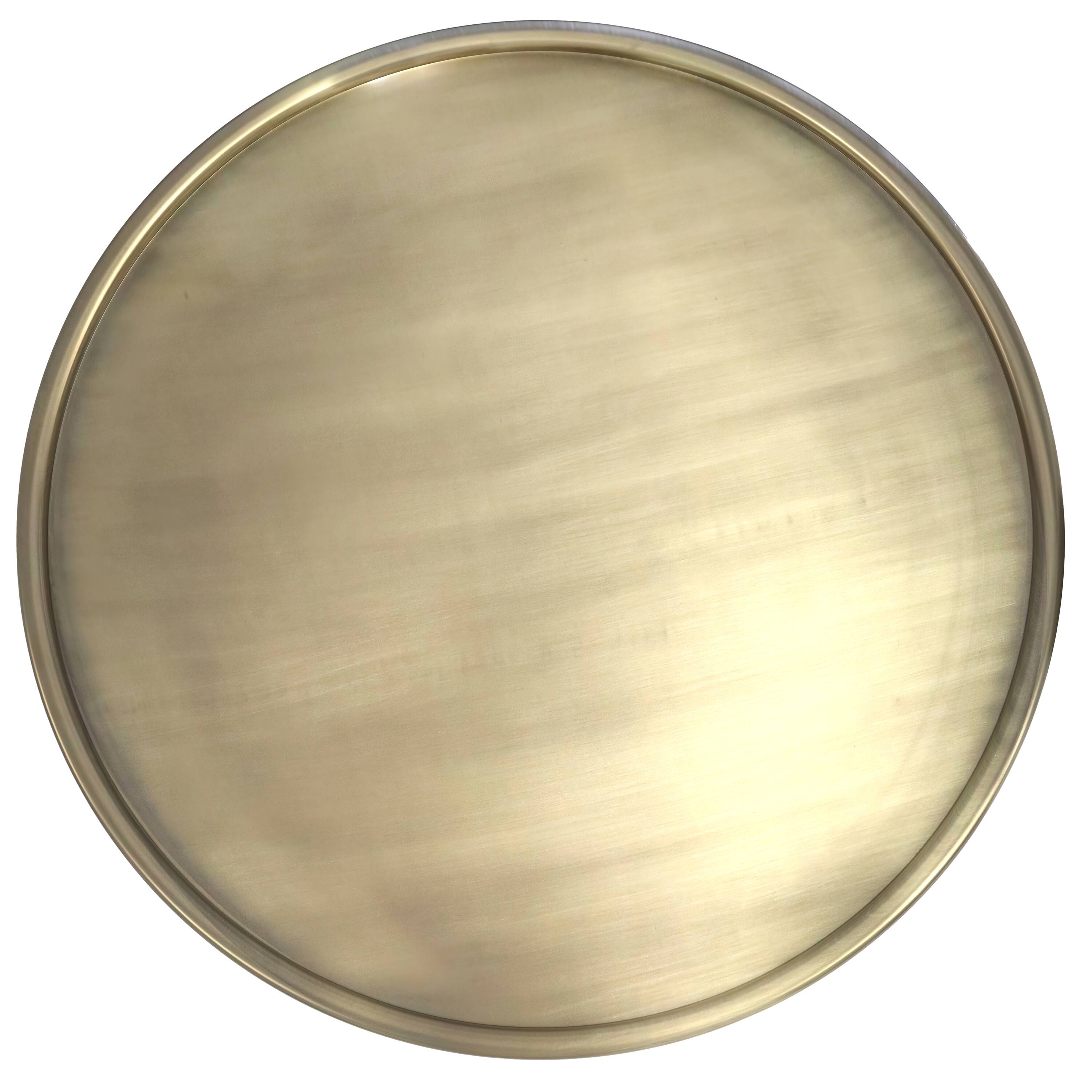 Alt View 2. Simpli Home - Corbin 32 inch Wide Boho Contemporary Coffee Table in Hammered Antique Gold Iron, Assembled - Hammered Antique Gold.