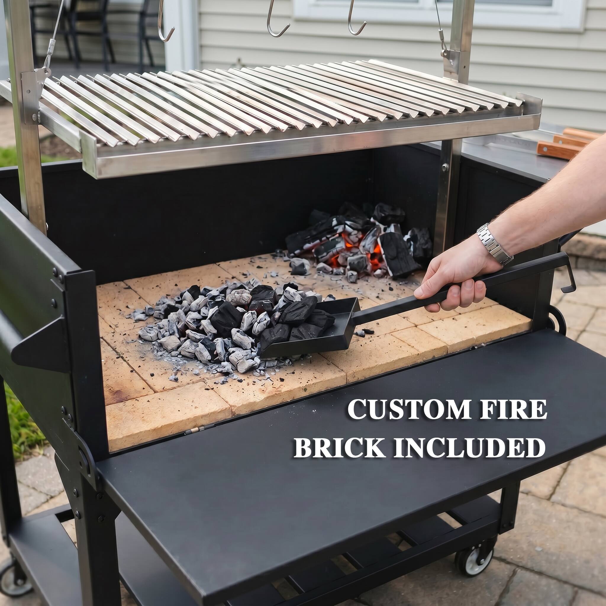 CUSTOM FIRE BRICK INCLUDED