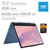 12.2" Touchscreen
4GB RAM
64GB eMMC+64GB SD
Chrome OS
intel INSIDE
