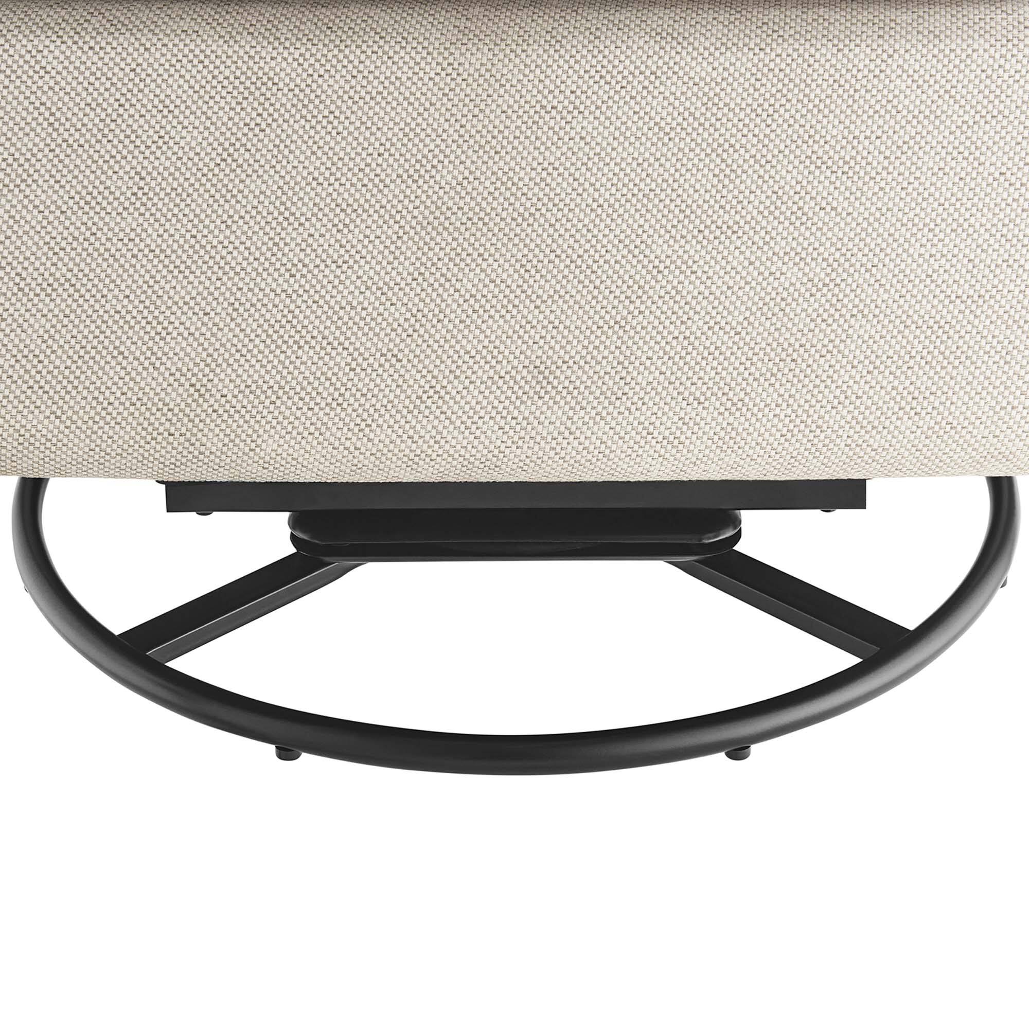 Alt View 5. Modway - Etta Upholstered Fabric Lounge Chair by Modway - Oatmeal.
