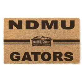Jardine - Notre Dame of Maryland Gators 18" x 30" Team Logo Doormat - Brown