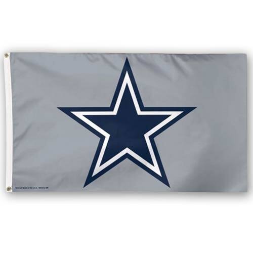 Front. WinCraft - Dallas Cowboys 3' x 5' Team Deluxe Single-Sided Flag - Multicolor.