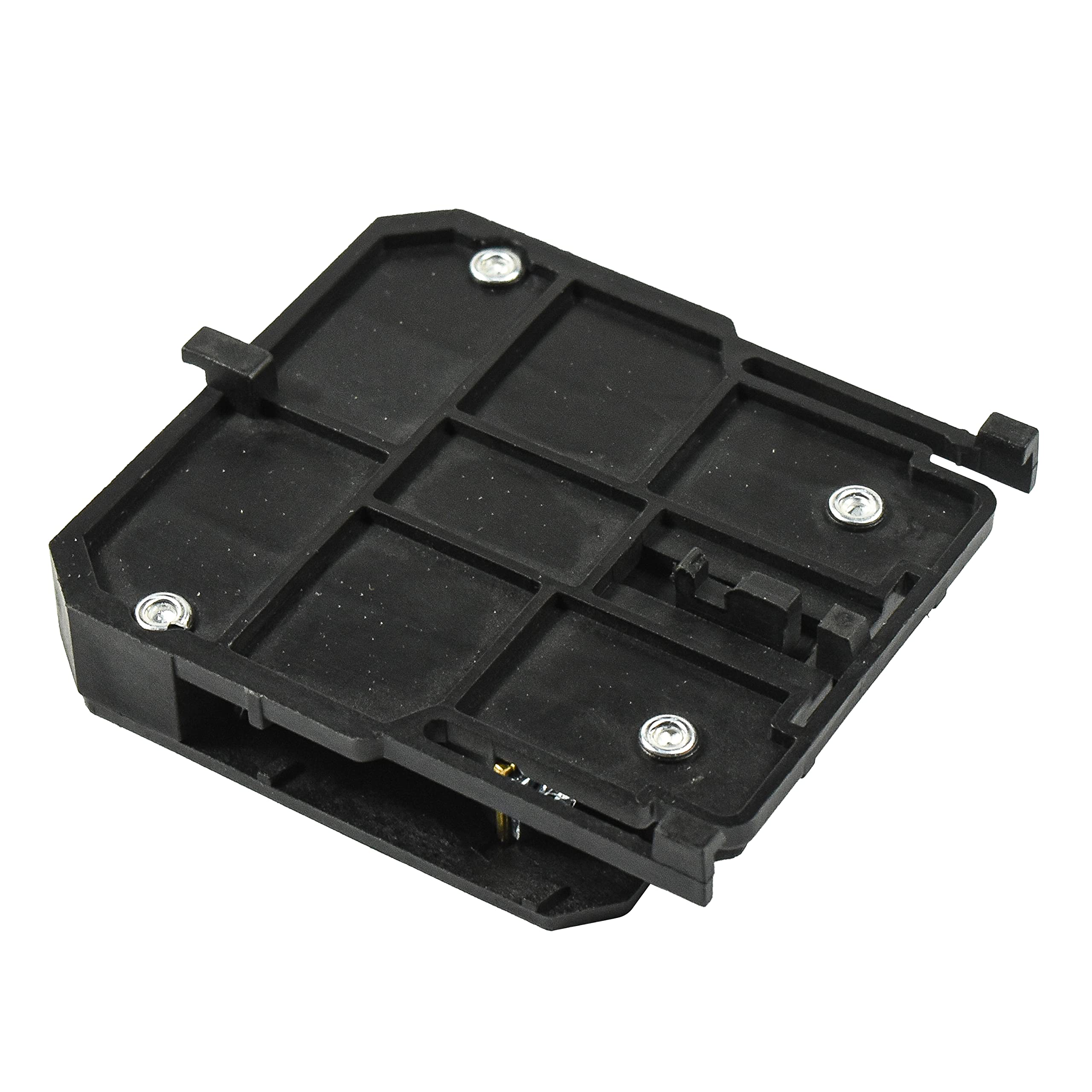 Back. HQRP - Auxiliary Switch Replacement for SA1Z600VS - 10 A 600 VAC 1NO-1NC #6-32 Screw Terminals Contactor - Black.