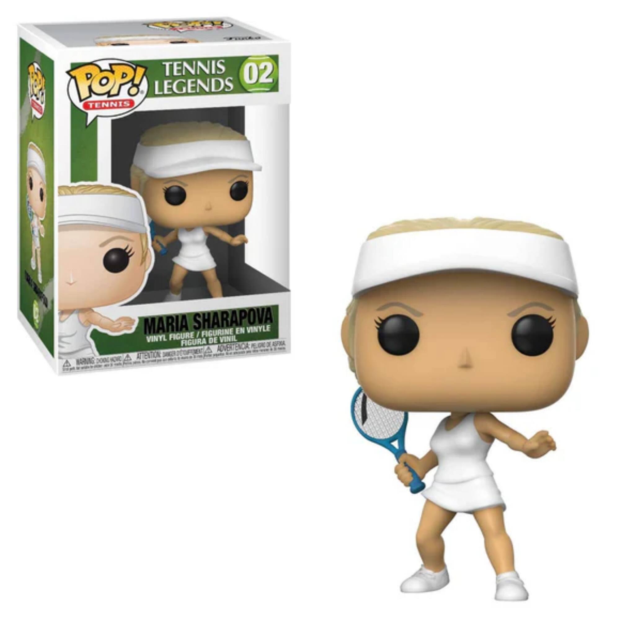 Tennis Legends Maria Sharapova Funko Pop! Vinyl Figure #02 - White price history on PriceWatchPro