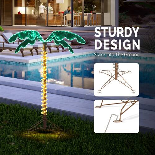 STURDY DESIGN  
Stake Into The Ground