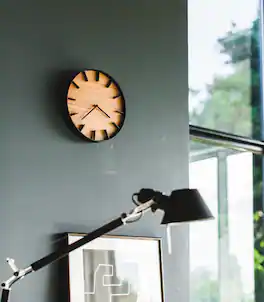 Yamazaki Home - Wall Clock - Walnut