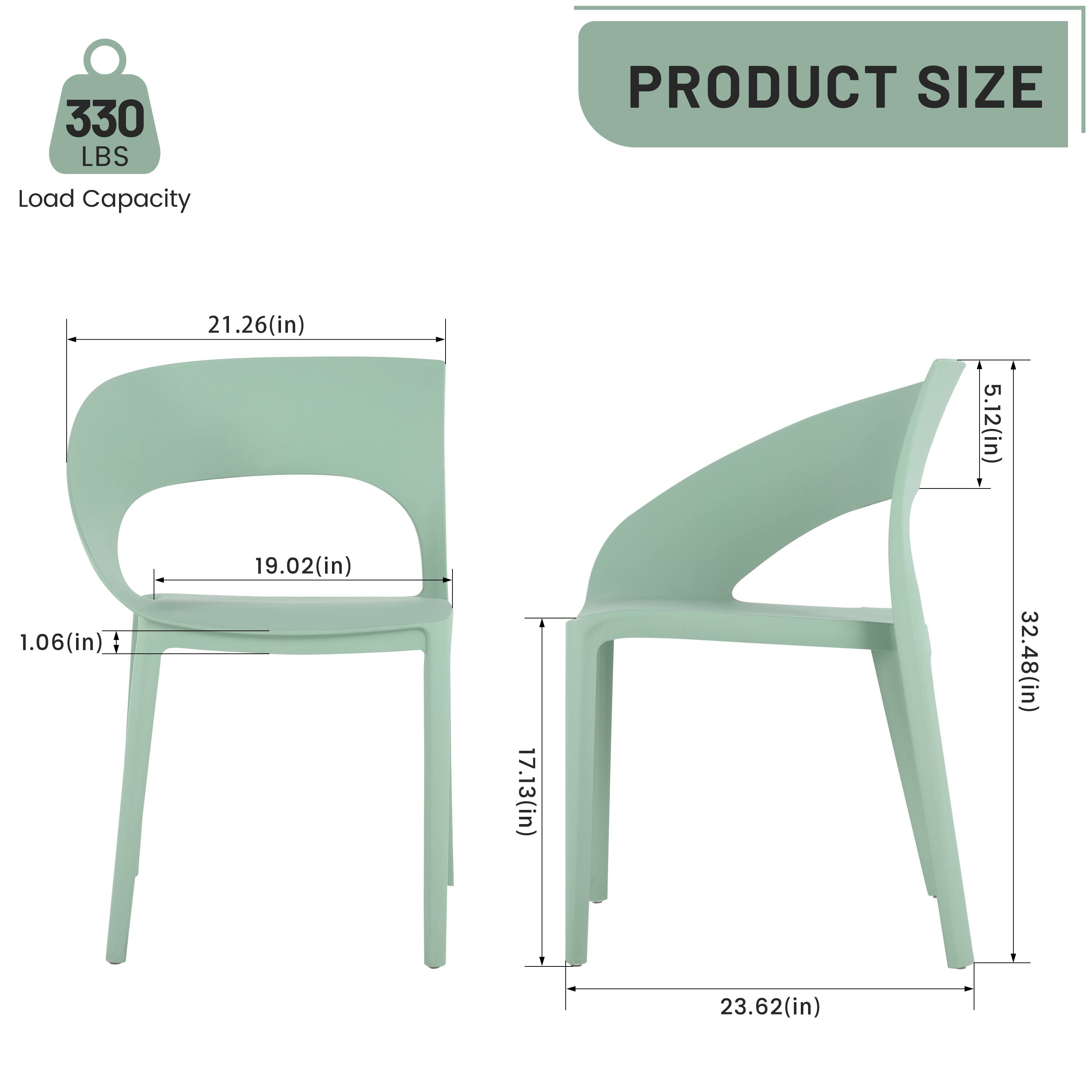 330 LBS Load Capacity

PRODUCT SIZE

- 21.26(in)
- 5.12(in)
- 1.06(in)
- 19.02(in)
- 17.13(in)
- 32.48(in)
- 23.62(in)