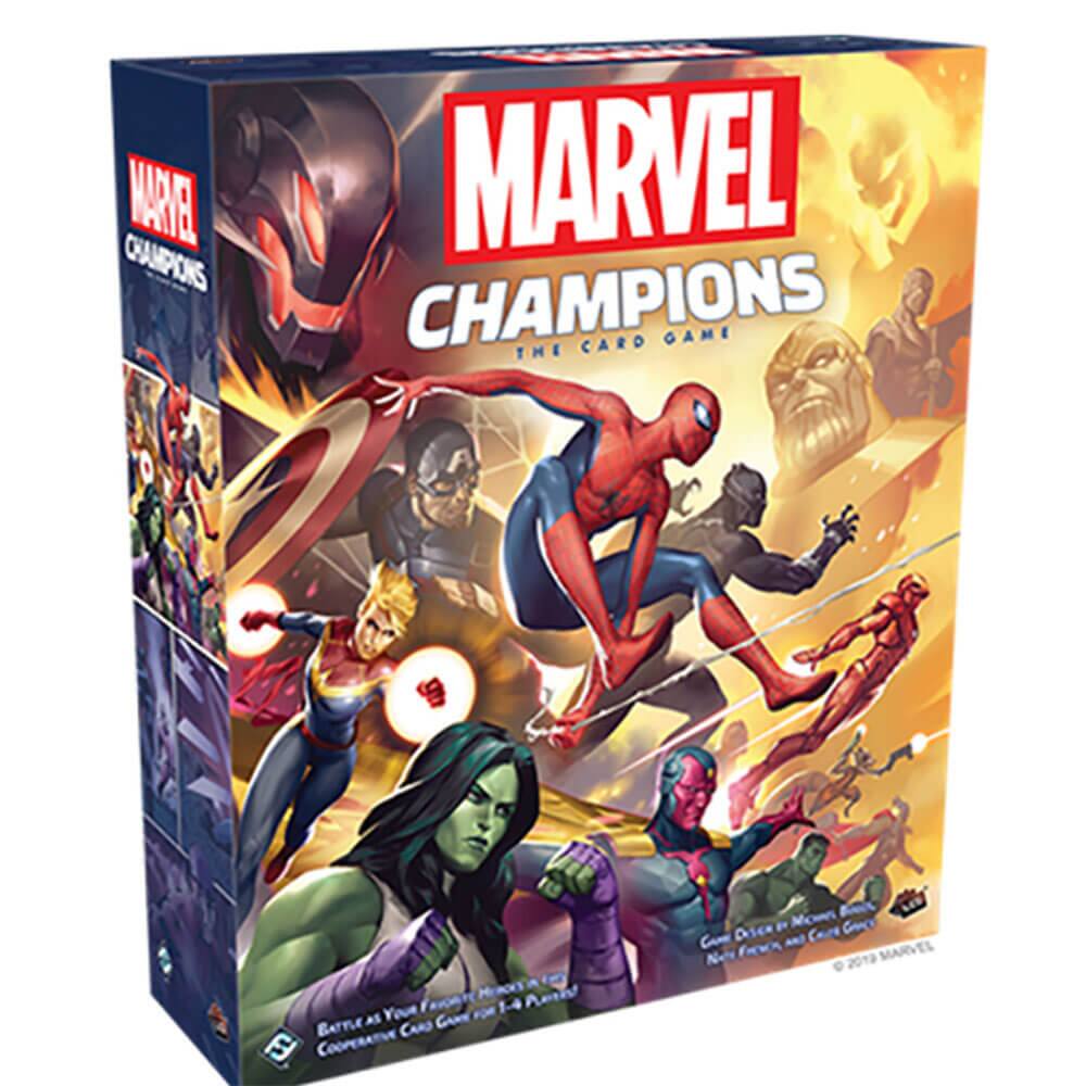 MARVEL CHAMPIONS  
THE CARD GAME  

BATTLE AS YOUR FAVORITE MARVEL HEROES  
COOPERATIVE CARD GAME FOR 1-4 PLAYERS  

© 2019 MARVEL