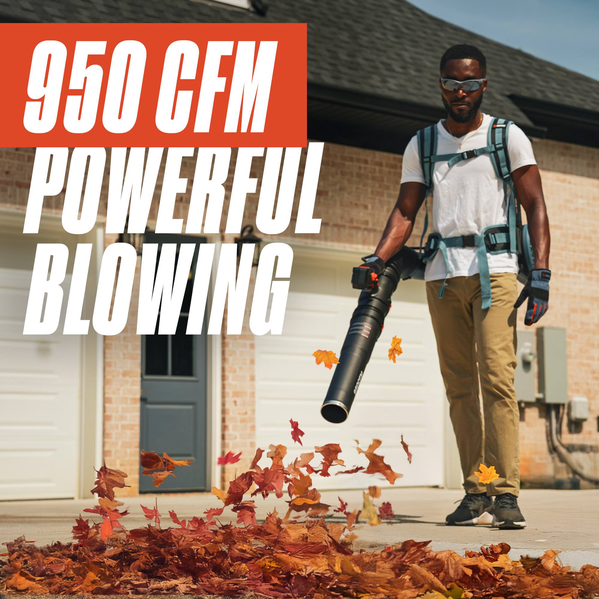 950 CFM POWERFUL BLOWING
