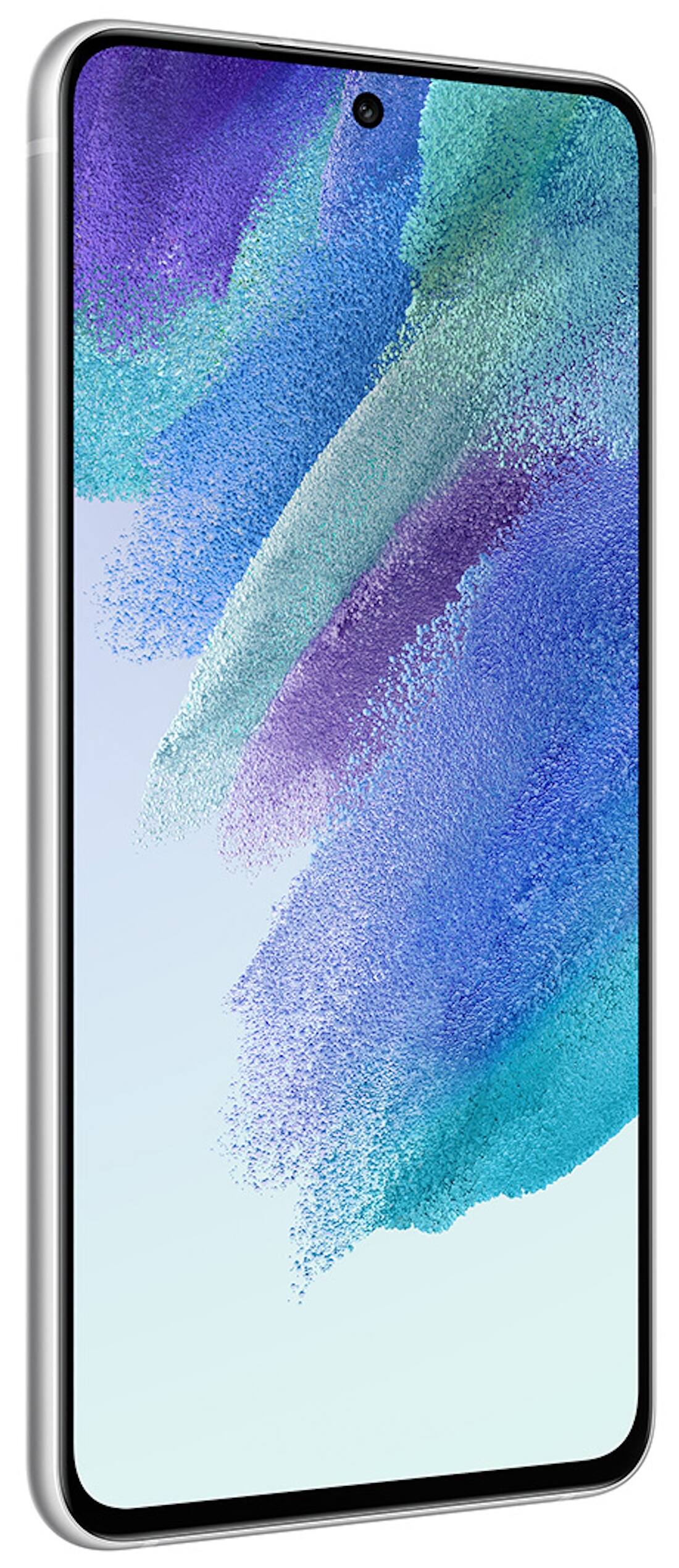 Left. Samsung - Pre-Owned Excellent Galaxy S21 FE 5G 128GB (Unlocked) - White.