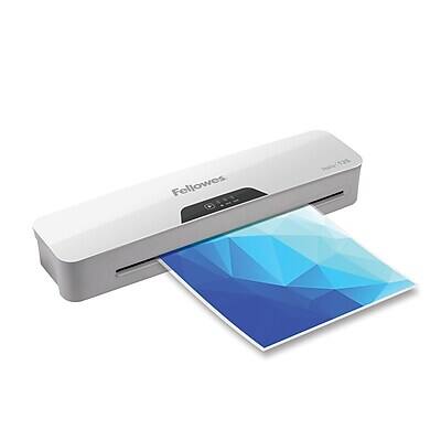 Alt View 2. Fellowes - Halo 125 Thermal & Cold Laminator, 12.52" Width - Light Gray/Silver/White.