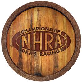 The Fan-Brand - NHRA Championship Drag Racing 20.25'' Faux Debossed Barrel Top Sign - Multicolor