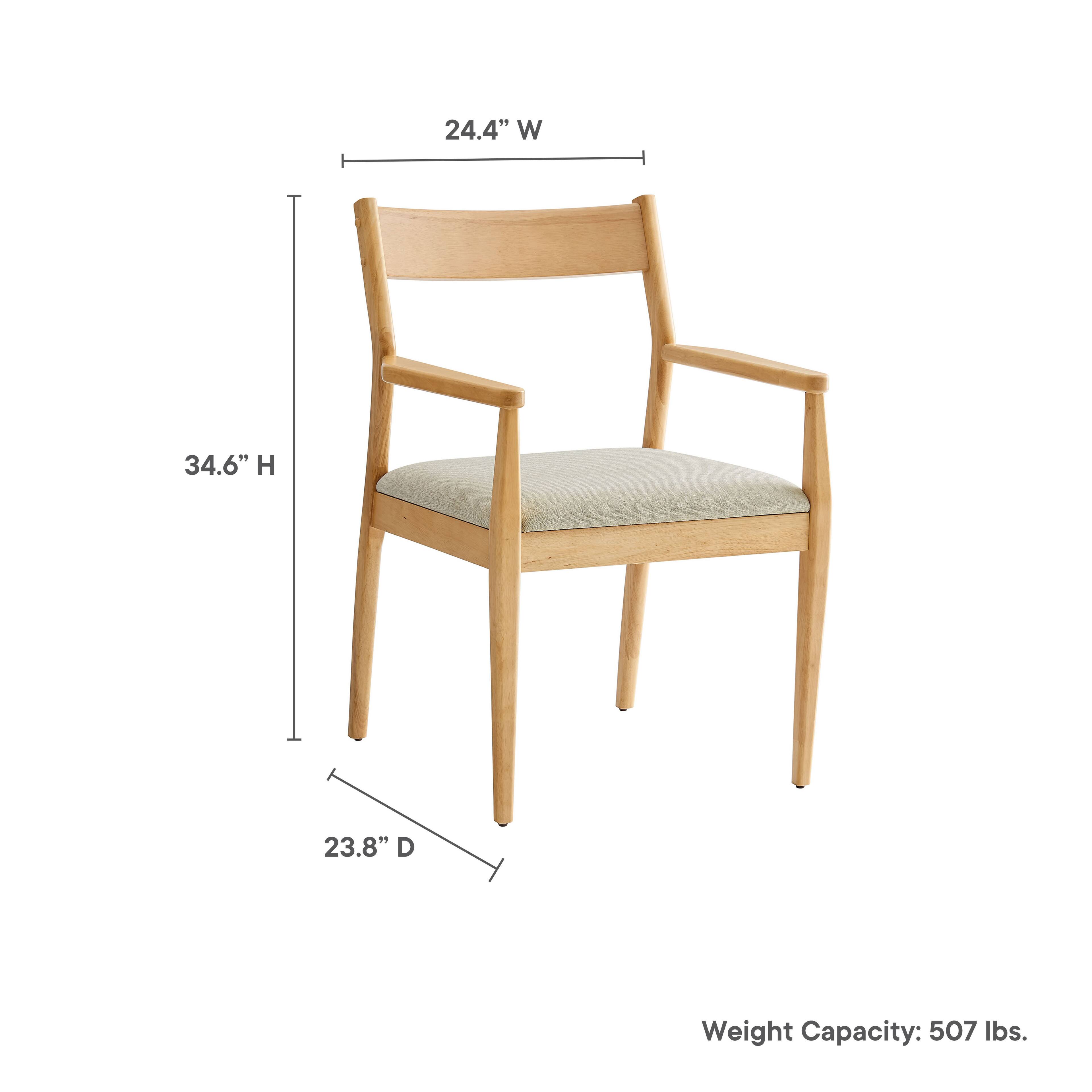 24.4" W  
34.6" H  
23.8" D  
Weight Capacity: 507 lbs.