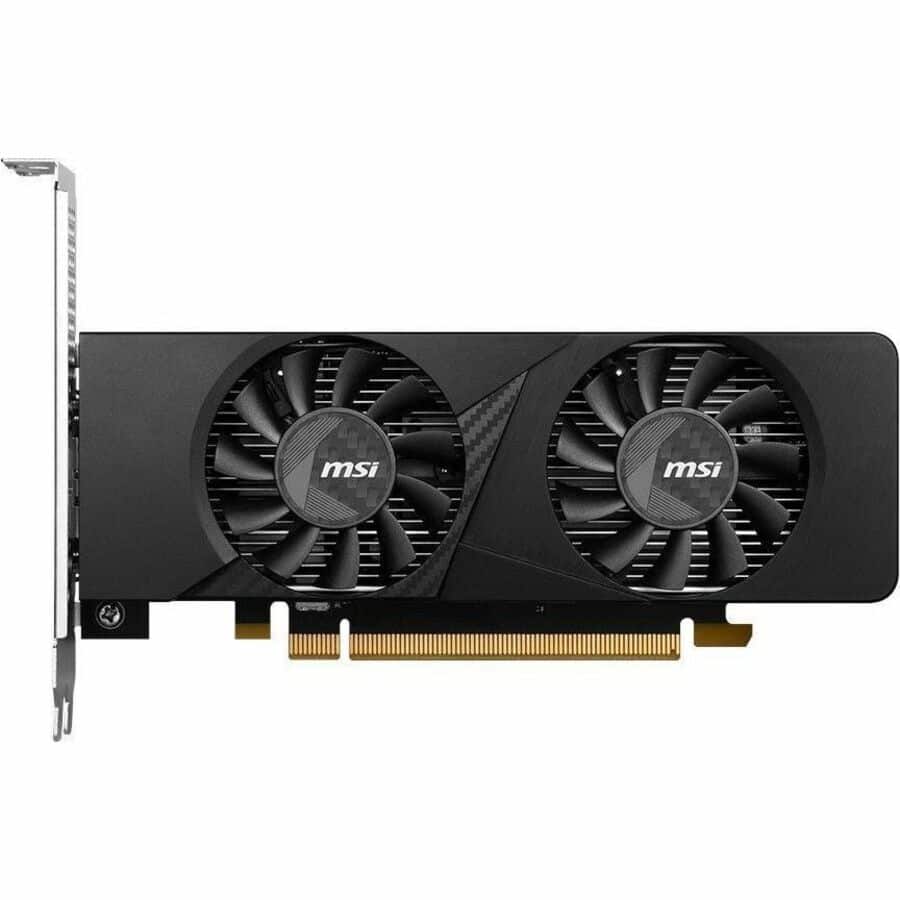 MSI NVIDIA GeForce RTX 3050 Graphic Card 6 GB GDDR6 Low profile