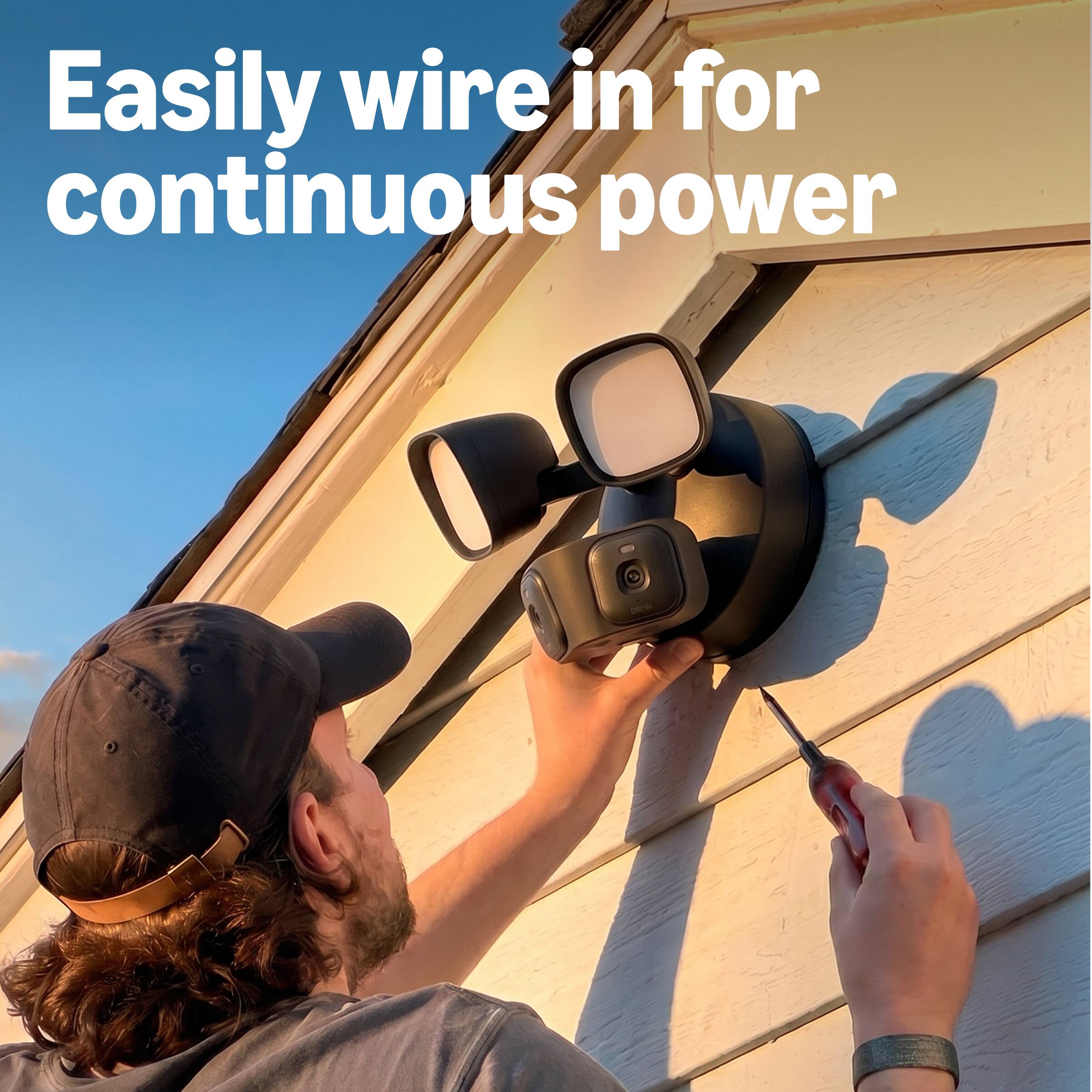 Easily wire in for continuous power