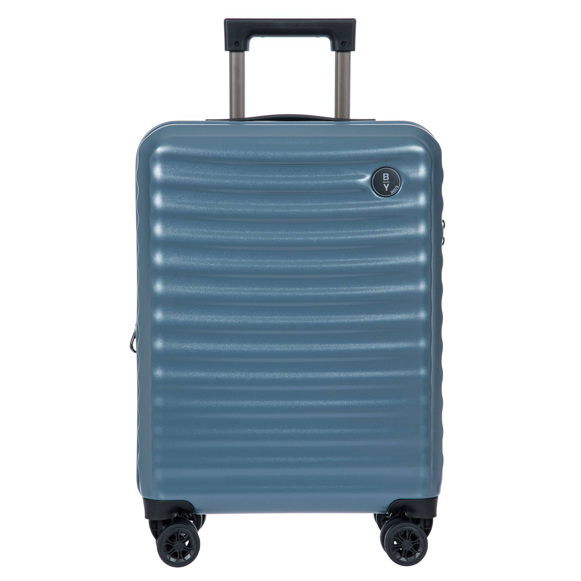 Alt View 4. Bric's - Nausicaa Hardside Expandable 21" Carry On Spinner Luggage - Grey Blue.