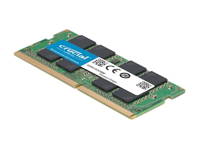 Crucial 32GB Single DDR4 3200 MT/s CL22 SODIMM 260 Pin Memory Crucial 32GB Single DDR4 3200 MT/s CL22 SODIMM 260 Pin Memory