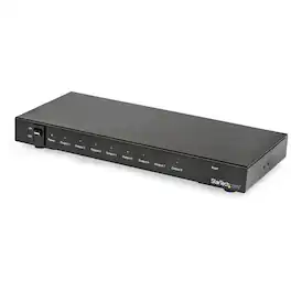 StarTech.com - 8-Port 4K 60Hz HDMI Splitter - HDR Support - HDMI 2.0 Splitter - 7.1 Surround Sound Audio