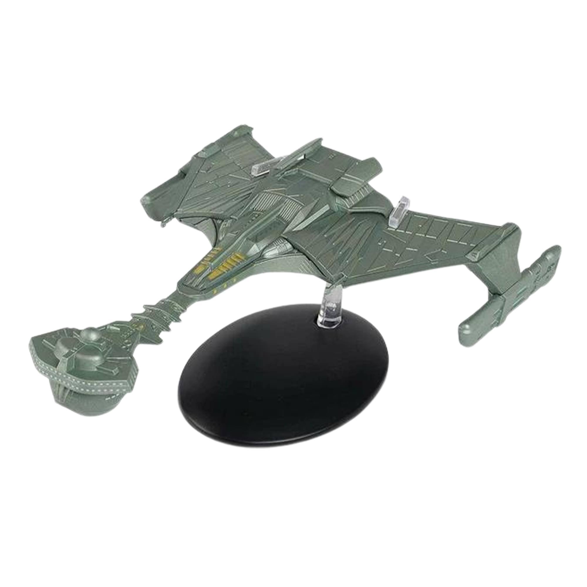 Alt View 5. Eaglemoss - Eaglemoss Star Trek Starship Replica | Klingon Battlecruiser (2009) - Grey.
