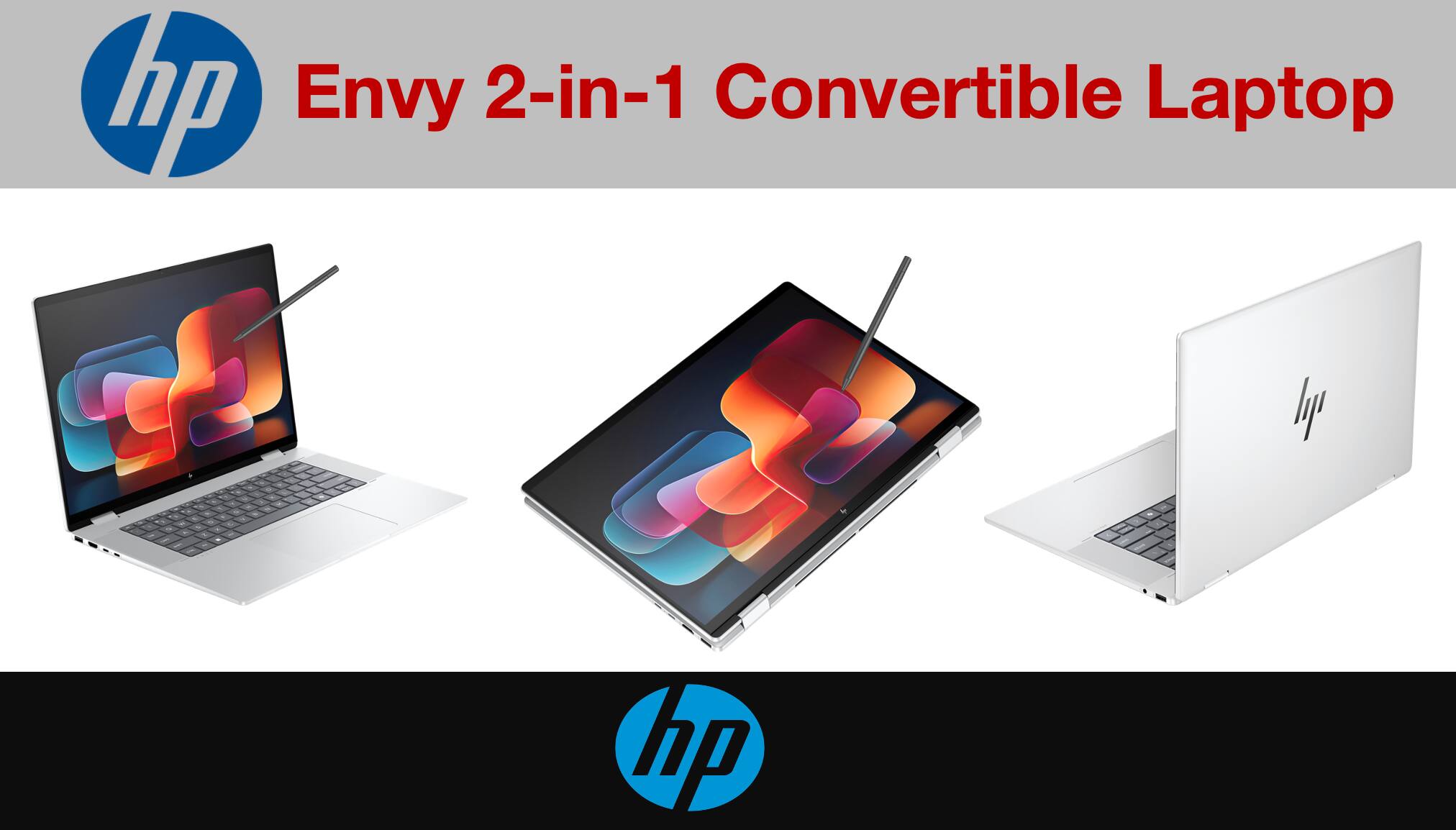 hp Envy 2-in-1 Convertible Laptop