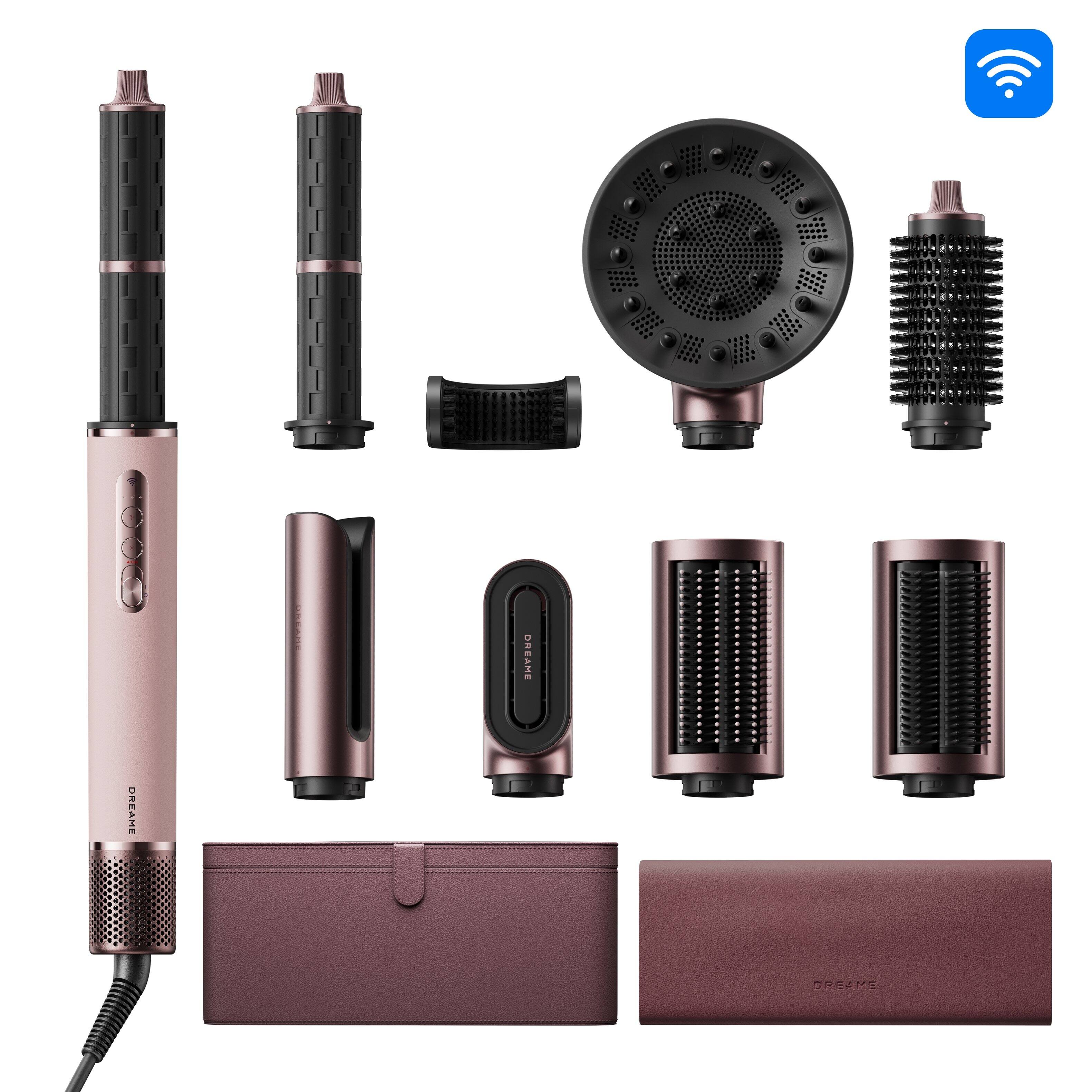 Dreame - AirStyle Pro HI More intelligent, fashionable, and professional App-calibrated airflow styling kit - Pink