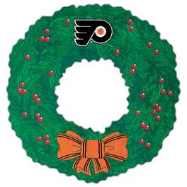 Fan Creations - Philadelphia Flyers 16'' Team Wreath Sign - Green