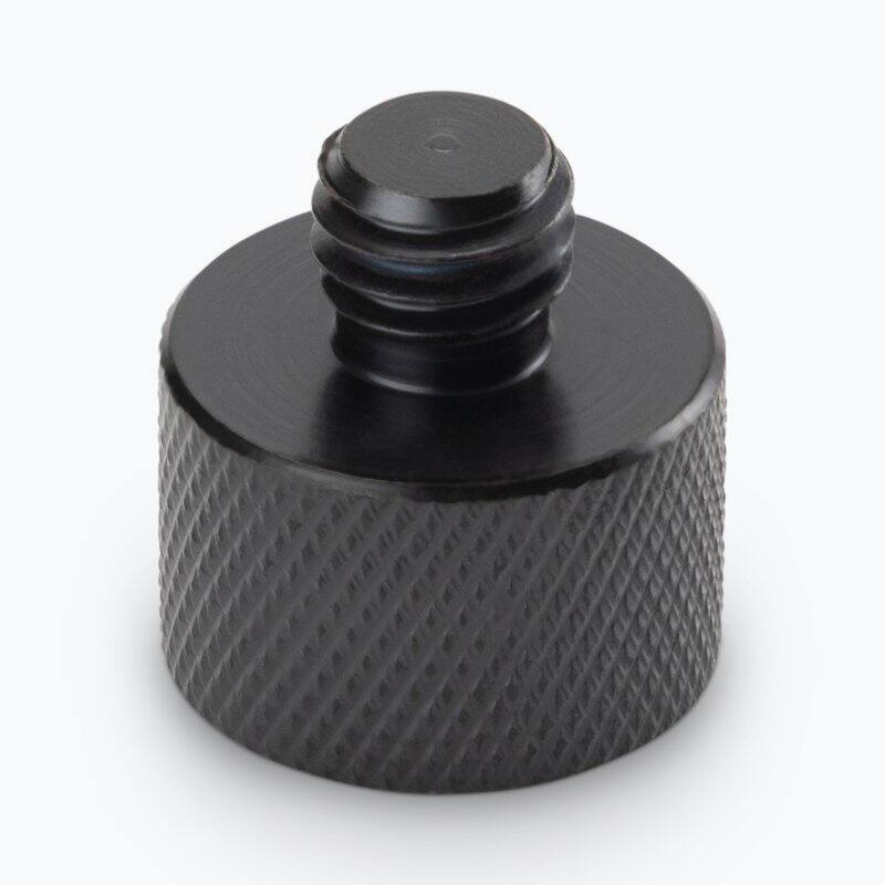Angle. On Stage Stands - OnStage MA-100 3/8' Male to 5/8' Female Mic Screw Adapter - Black.