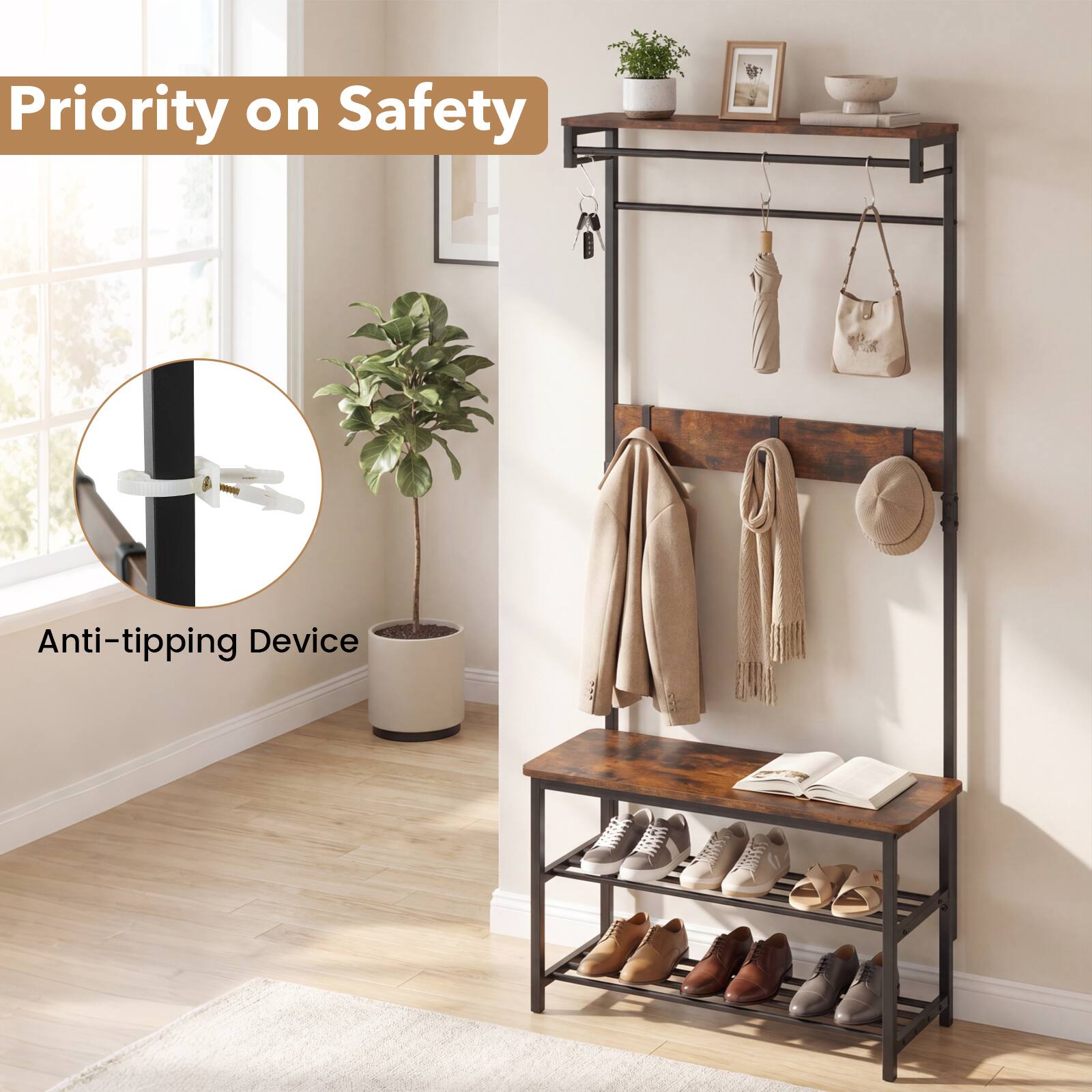 Priority on Safety

Anti-tipping Device
