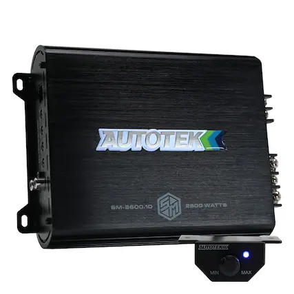 AUTOTEK
SM-2600.1D
2600 WATTS
MIN MAX