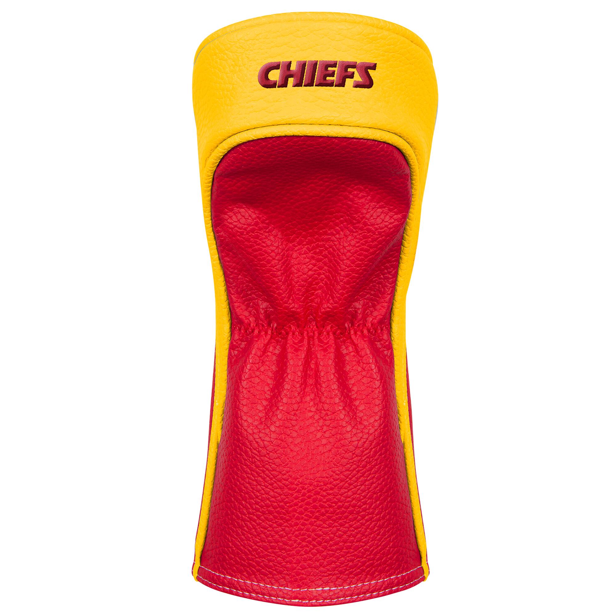 Alt View 1. WinCraft - Kansas City Chiefs Golf Club Fairway Headcover - Multicolor.
