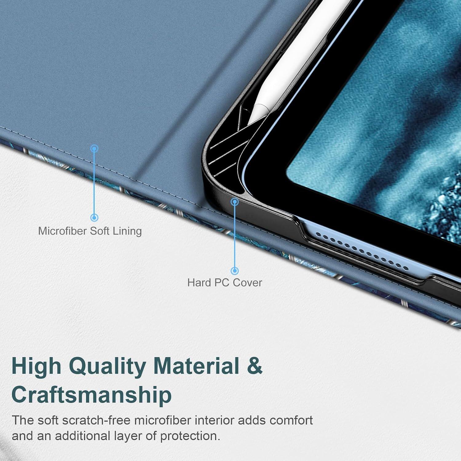 Microfiber Soft Lining  
Hard PC Cover  
High Quality Material & Craftsmanship  
The soft scratch-free microfiber interior adds comfort and an additional layer of protection.