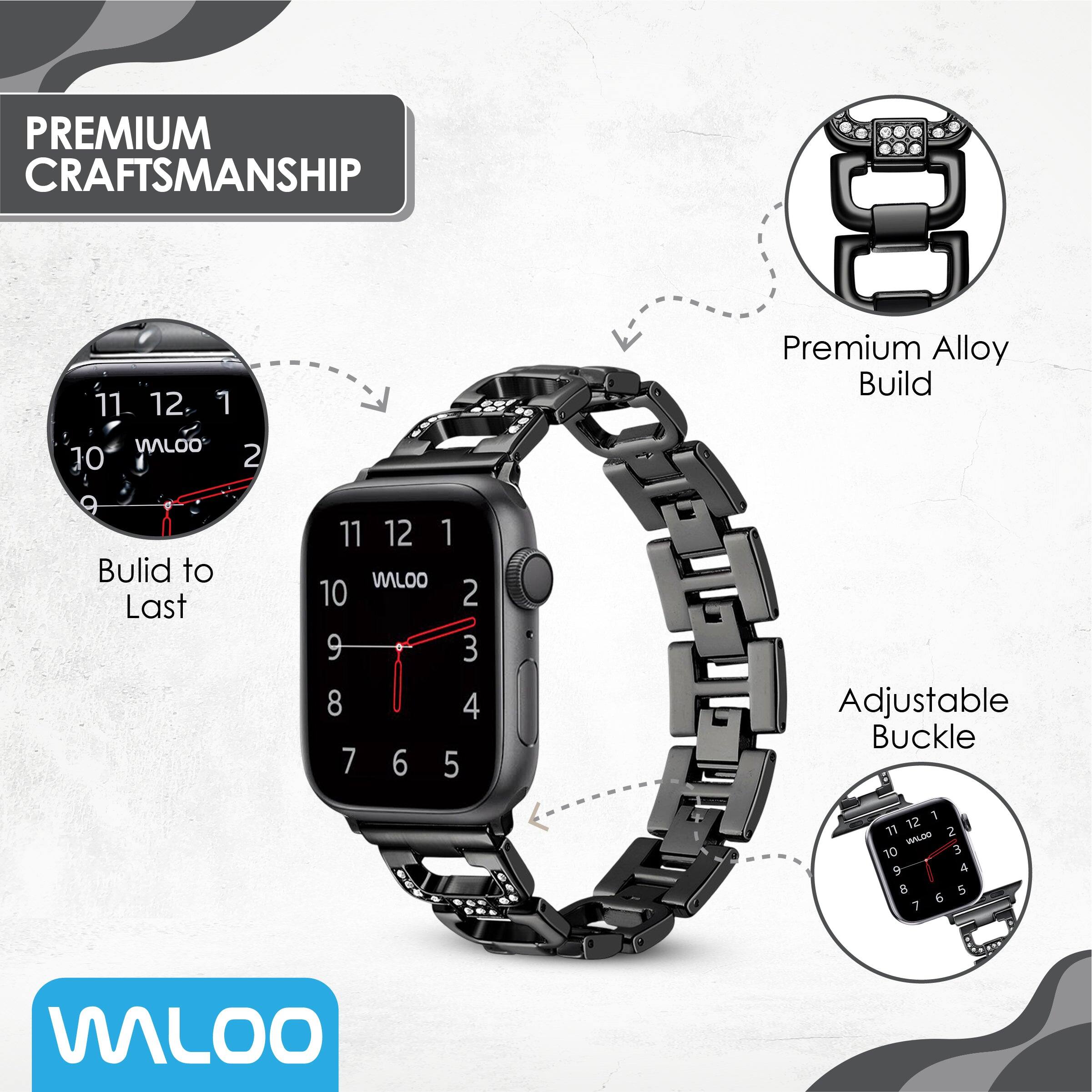 PREMIUM CRAFTSMANSHIP

11 12 1
10 2 9
WALOO

Premium Alloy Build

Bulid to Last

Adjustable Buckle

WALOO