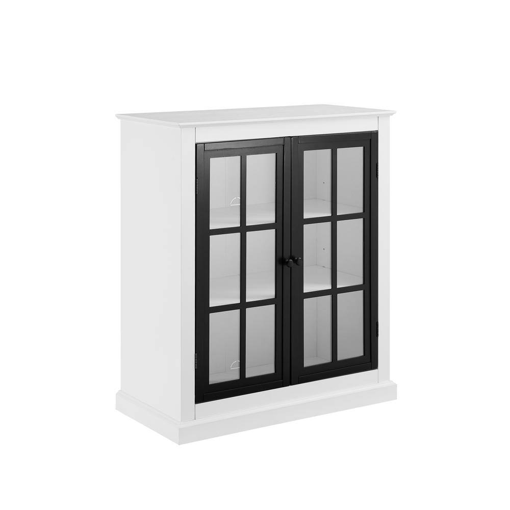 Alt View 8. Crosley Furniture - Cecily Stackable Kitchen Storage Pantry - White.