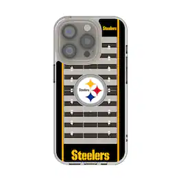 Keyscaper - NFL - Pittsburgh Steelers iPhone Clear Field Design Case - 16e - Multicolor