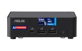 ASUS - NUC 14 Pro Slim Mini Desktop (Intel Ultra 5-125H , 32GB DDR5, 1TB PCIe SSD, Intel Arc, Win 11 Pro) - Black