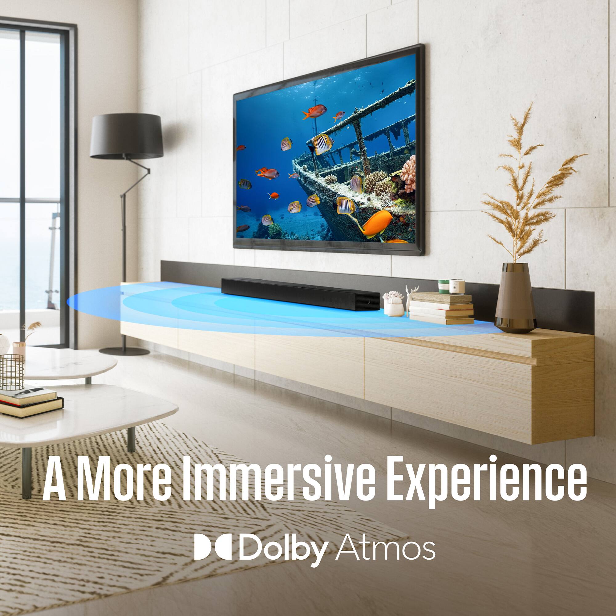 A More Immersive Experience  
Dolby Atmos