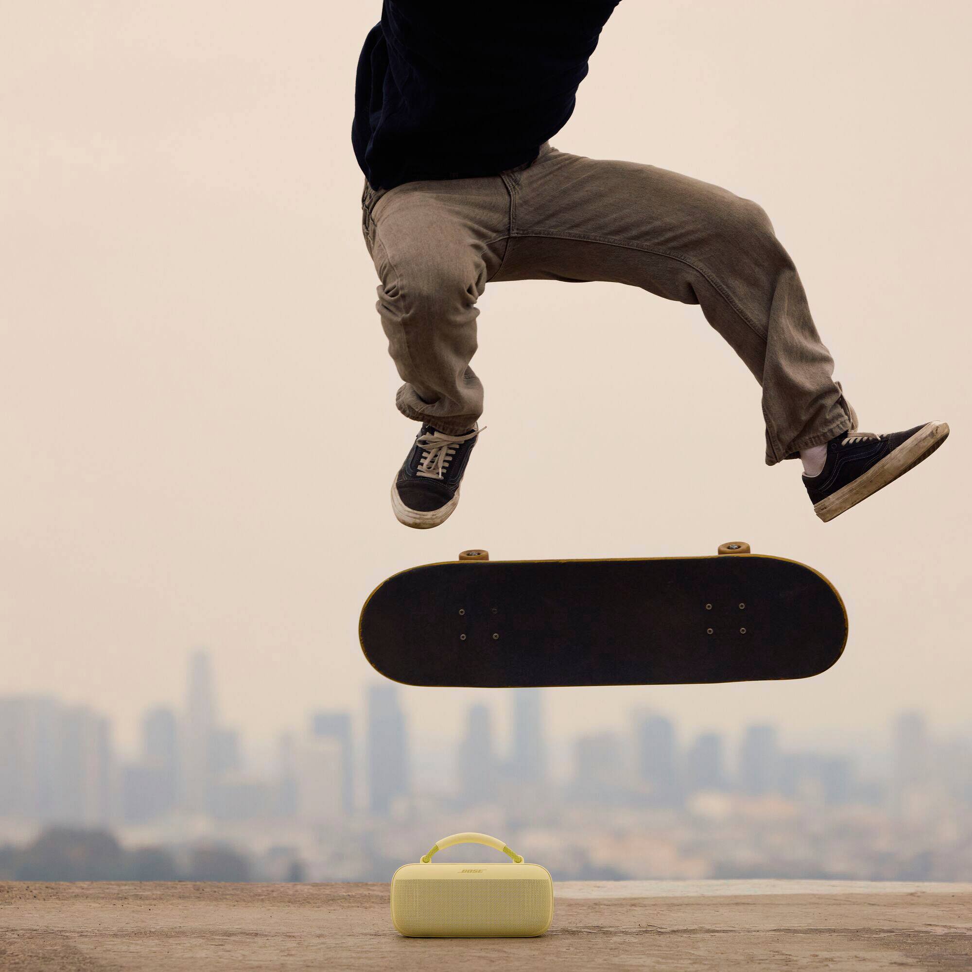 Alt View 3. Bose - SoundLink Max Portable Bluetooth Speaker - Citrus Yellow.