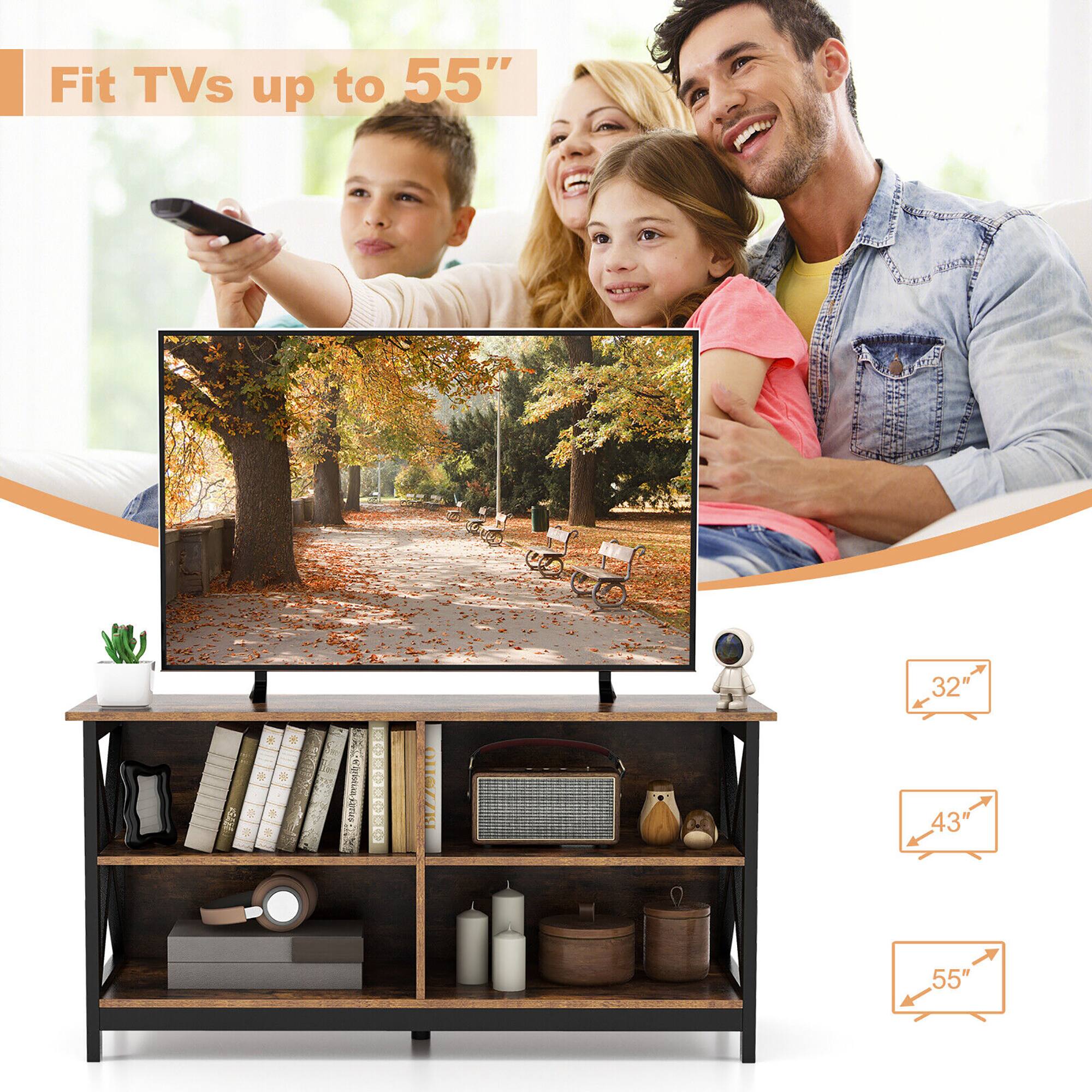 Fit TVs up to 55".
