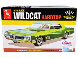 Skill 2 Model Kit 1970 Buick Wildcat Hardtop "Craftsman Plus" Series 1/25 Scale Model by AMT - Green