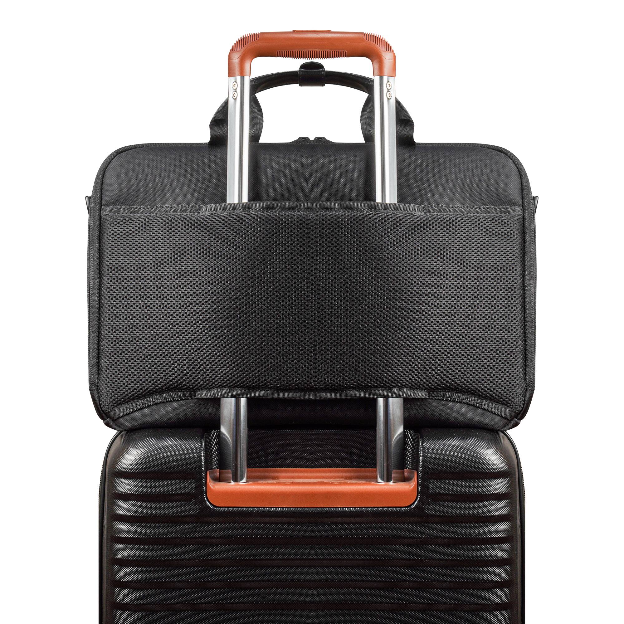 Alt View 3. Champs - Onyx Collection Laptop Bag - Black.