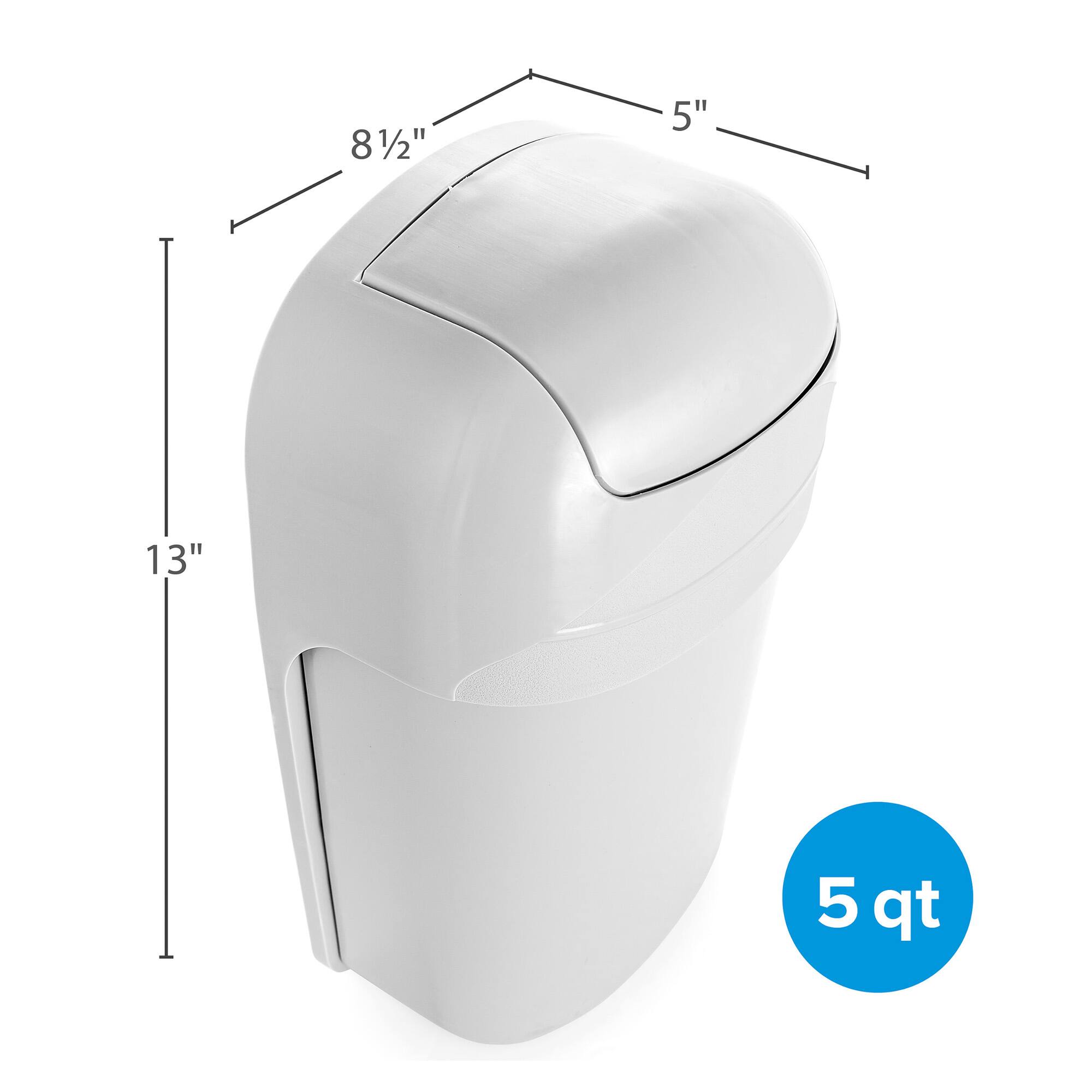 8 1/2"  
5"  
13"  
5 qt