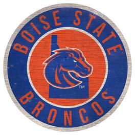 Fan Creations - Boise State Broncos 12'' x 12'' State Circle Sign - Multicolor