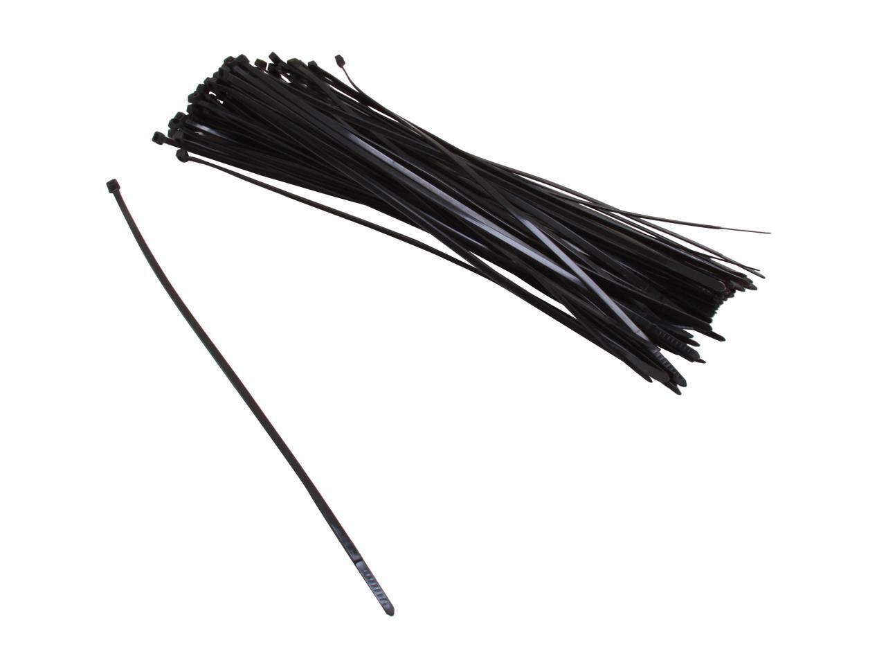 Front. Nippon Labs - Nippon Labs CT-12S-BK Nippon Labs 12" Standard Cable Ties Black Color 100pcs/Bag.
